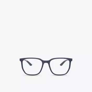 Очки rx7235 в квадратной оправе из ацетата ацетата Ray-Ban, синий