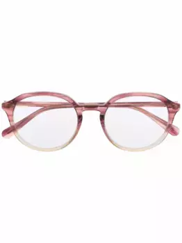 Очки с эффектом градиента Gucci Eyewear, коричневый