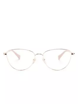 Очки с декором Double-G Gucci Eyewear, золотой