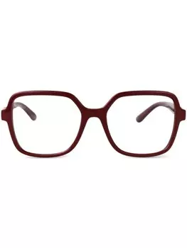 Очки с DG-бляшкой Dolce & Gabbana Eyewear, красный