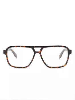 Очки с логотипом Arrows Off-White Eyewear, коричневый