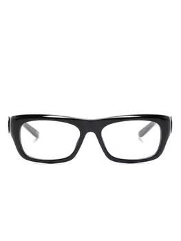 Очки с логотипом Balenciaga Eyewear, черный