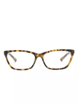 Очки с логотипом Balenciaga Eyewear, коричневый