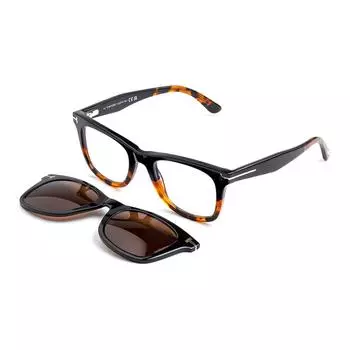 Очки с логотипом Eyewear в квадратной оправе TOM FORD
