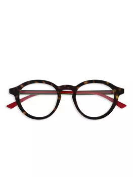 Очки с логотипом Gucci Eyewear, коричневый