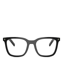 Очки с логотипом Prada Eyewear, черный