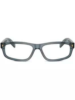 Очки с логотипом Prada Eyewear, серый