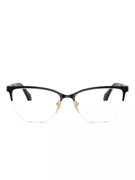 Очки с логотипом Versace Eyewear, черный