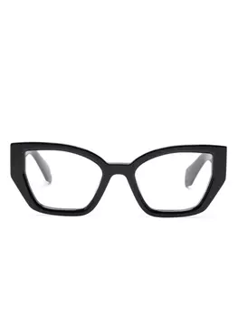 Очки с монограммным узором Off-White Eyewear, черный