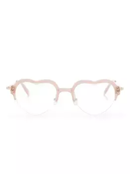 Очки с оправой в форме сердца Megane and Me, розовый