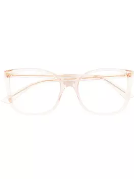 Очки с оптической линзой «кошачий глаз» Gucci Eyewear, розовый
