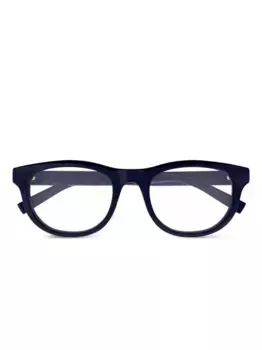 Очки с отделкой Web Gucci Eyewear, синий