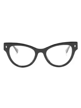 Очки с тисненым логотипом DSQUARED2 EYEWEAR, черный
