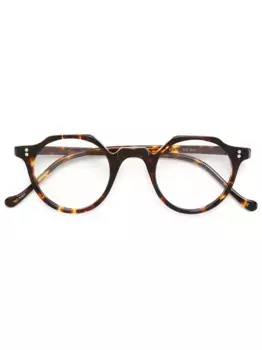 Очки с узором черепашьего панциря Lesca, коричневый