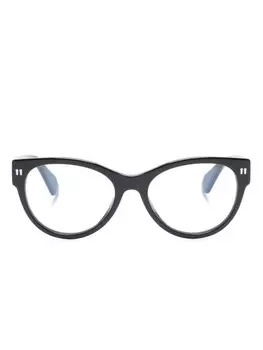 Очки с выгравированным логотипом Off-White Eyewear, черный