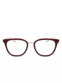 Очки Safilo Team в оправе «кошачий глаз», красный