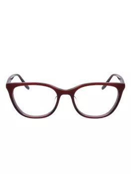 Очки Safilo Team в оправе «кошачий глаз», красный