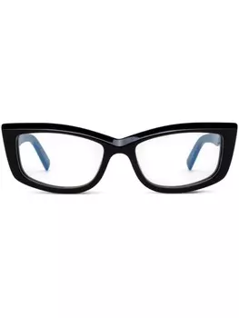 Очки Saint Laurent Eyewear, черный
