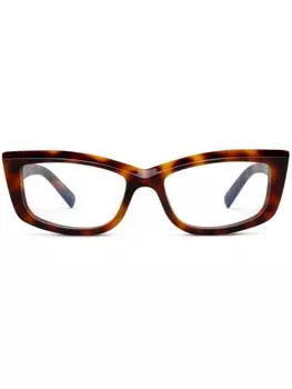 Очки Saint Laurent Eyewear, коричневый