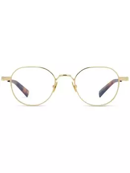Очки Saint Laurent Eyewear, золотой