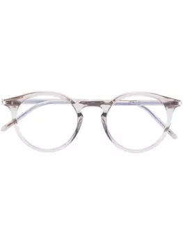 Очки SL347 Saint Laurent Eyewear, коричневый