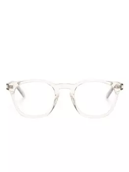 Очки SL 28 в квадратной оправе Saint Laurent Eyewear, серый