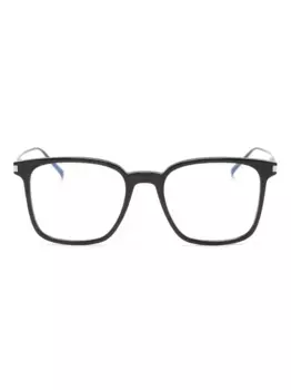 Очки SL 557 в квадратной оправе Saint Laurent Eyewear, черный