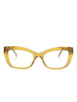 Очки SLM117 Saint Laurent Eyewear, желтый