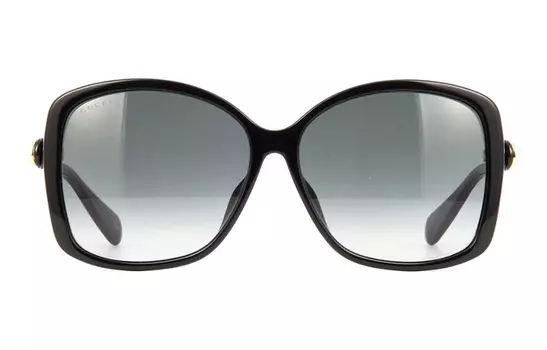 Очки солнцезащитные Gucci Unisex с чехлом, черный