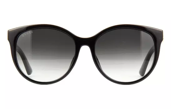 Очки солнцезащитные мужские Gucci с чехлом, черный