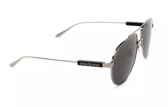 Очки солнцезащитные мужские Gucci, серебряный