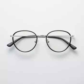 Очки солнцезащитные Uniqlo круглые, черный