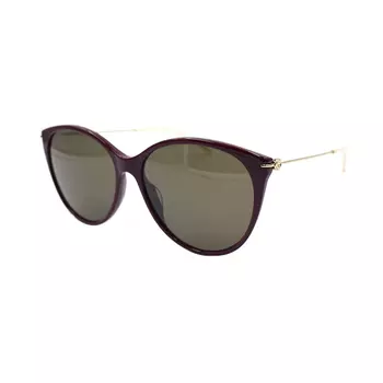 Очки солнцезащитные женские Gucci, бургунди