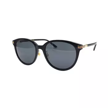 Очки солнцезащитные женские Gucci Logo-engraved, черный
