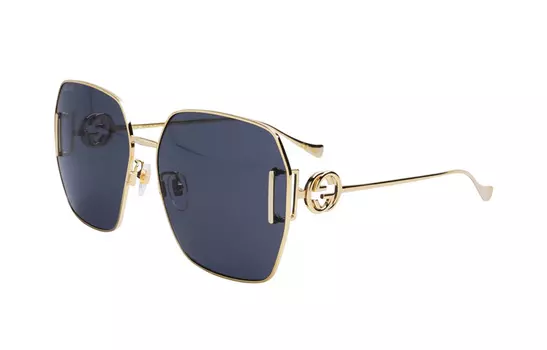 Очки солнцезащитные женские Gucci, золотой