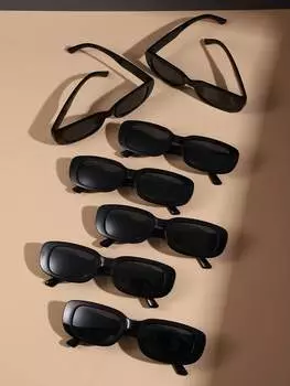 Очки спортивные Y2k винтажные, 6 штук