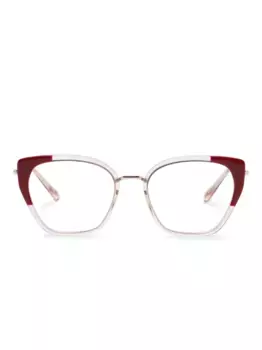 Очки Steele 004 в оправе 'бабочка' Kaleos, красный