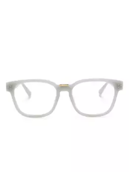 Очки Steffen в квадратной оправе Linda Farrow, серый