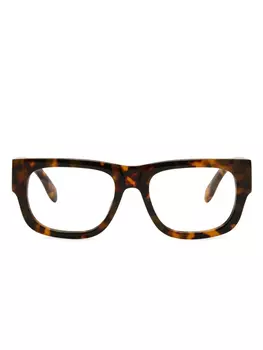 Очки Syle 14 Palm Angels Eyewear, коричневый