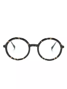 Очки Teema в круглой оправе Mykita, черный