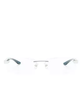 Очки The Artist III в прямоугольной оправе Maybach eyewear, серебряный