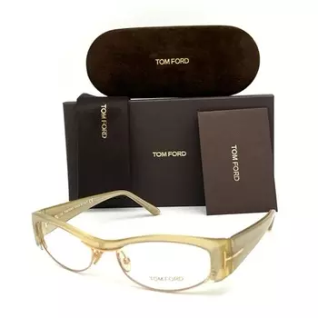 Очки Tom Ford FT5076 светло-золотые 467/демо-линза 53 мм TF5076