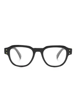 Очки трапециевидной формы Dunhill, черный