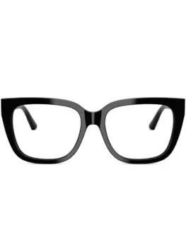 Очки трапециевидной формы Jimmy Choo Eyewear, черный