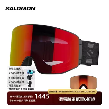 Очки унисекс Salomon Sentry Prime лыжные, коричневый
