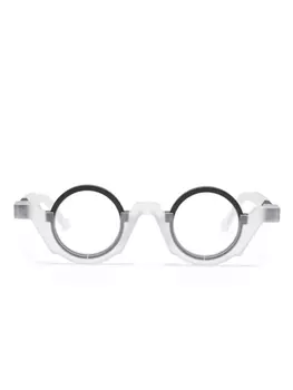 Очки VAVA Eyewear в круглой оправе, белый