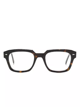 Очки Volontaires в прямоугольной оправе Ahlem, коричневый