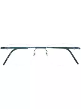 Очки в безободковой оправе Lindberg, синий