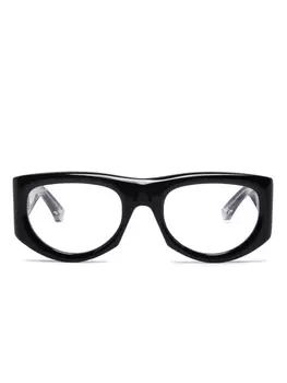 Очки в геометрической оправе Gucci Eyewear, черный