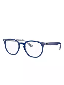Очки в геометрической оправе Ray-Ban, синий